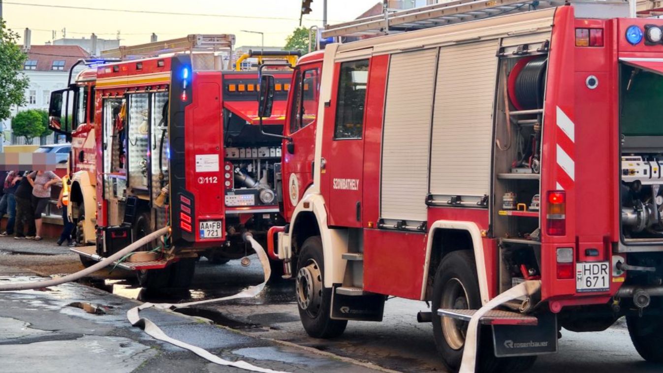 Riadalom Szombathelyen: sűrű fekete füst miatt kellett elhagyniuk a lakóknak egy tízemeletes házat Riadalom Szombathelyen: sűrű fekete füst miatt kellett elhagyniuk a lakóknak egy tízemeletes házat