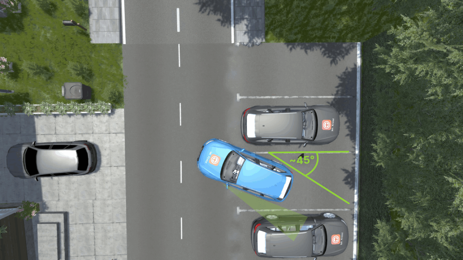 Szabályosan parkol a szombathelyi közterületen egy látszólag megroggyant Suzuki